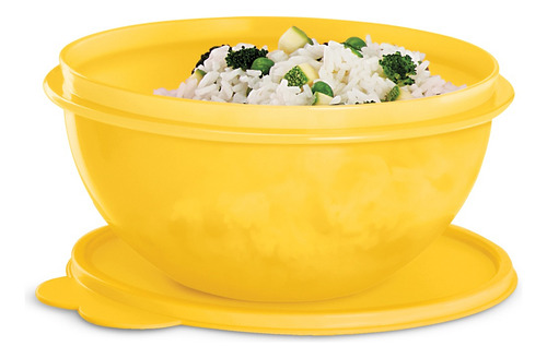 Tazon Bowl Linea Maravilla Tupperware 2l Amarillo