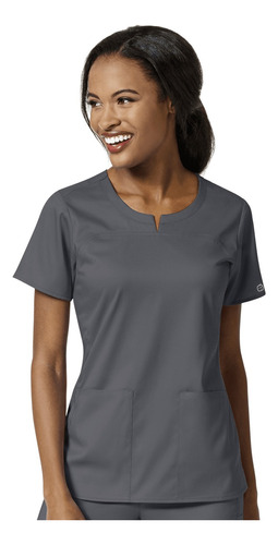 Uniforme Clínico Mujer Gris 6419a Wonderwink Pro