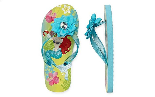 Sandalias Ariel De Disney Usa  Para Niñas