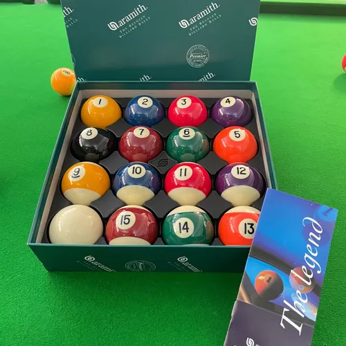 Jogo de Bola Snooker Aramith Belga 54mm