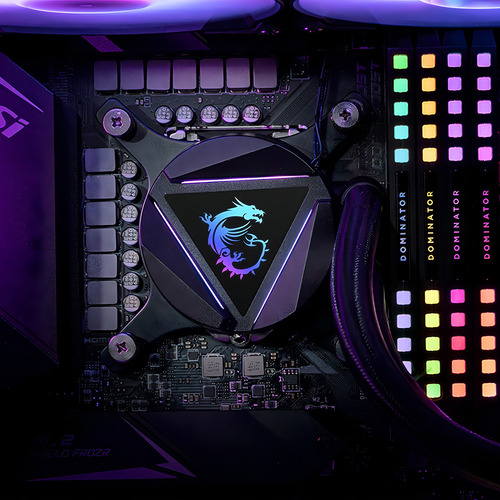 Ventilador P/cpu Msi (mag Coreliquid 240r V2) Argb /v