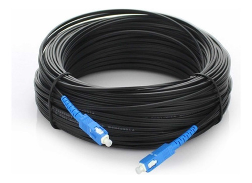 Cable De Fibra Optica Exterior Sc-sc 300 Metros Certificado