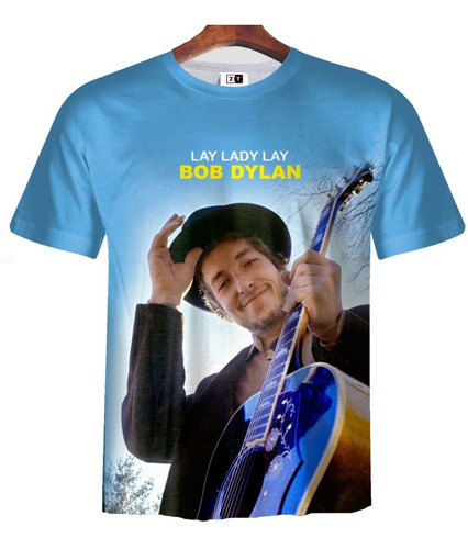 Remera Zt-1110 - Bob Dylan Lay Lady Lay