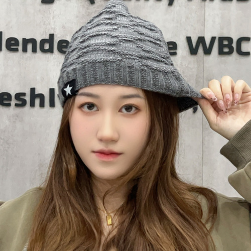 Gorro De Invierno Holgado Unisex Con Forro De Felpa