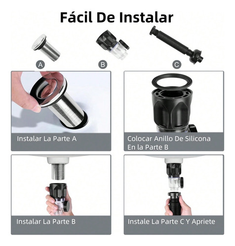 Drenaje Para Lavabo De Baño Drenaje Flexible Anti-odor