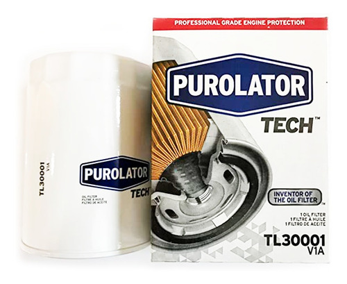 Imagen 1 de 10 de Filtro De Aceite Purolator E-100 Econoline 8cyl. 5.0l 68-79