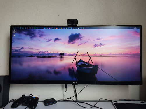 LG 34um58 Monitor 34 Ultrawide 21:9 Full Hd (Usado)