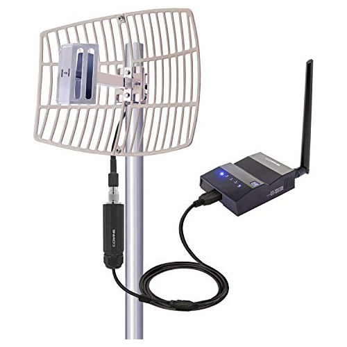 Sistema Receptor Wifi De Largo Alcance Extendido Cc Vector: