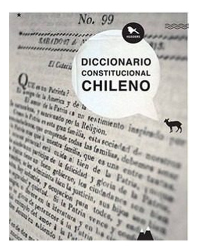 Libro Diccionario Constitucional Chileno. Envio Gratis
