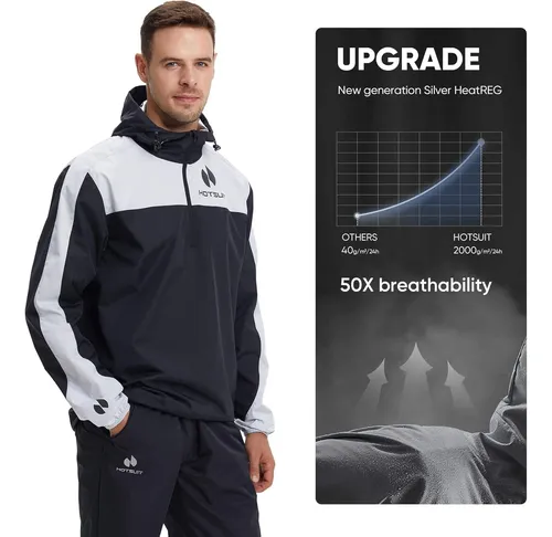 Mens sauna cheap sweat suit