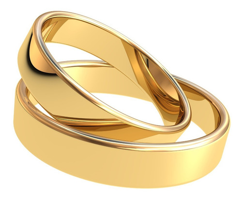 Imagem 2 de 8 de Par Aliança De Casamento Banhada A Ouro 18k Tungstênio Paris