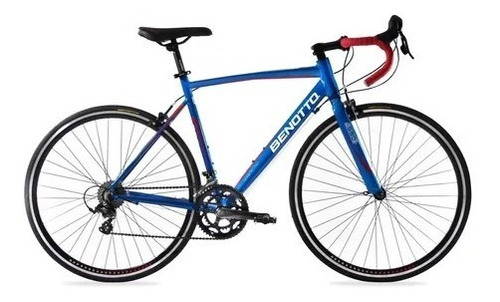 Bicicleta Aluminio Ruta 590 R700 14v Azul Metálico Benotto