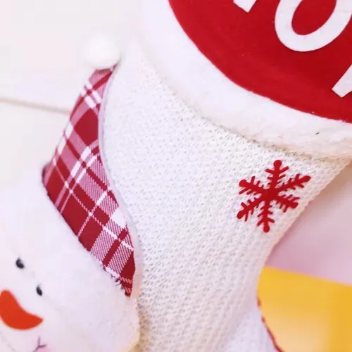 2pcs Christmas Dimensional Stocking Bolsa Regalo Para Niños