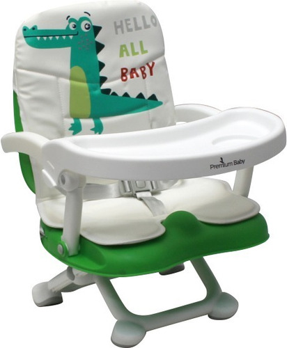 Imagen 6 de 7 de Silla Comer Bebé Portasilla Booster Plegable Con Bandeja