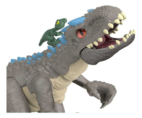 Indominus Rex Fisher Price Mattel Jurassic World Thrash Rapt