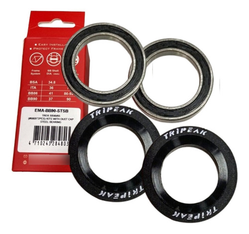 Movimento Central Tripeak Bb90 41x86/92mm Trek - Aço