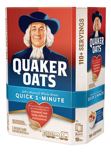 Avena Rápida 1 Minuto 907 Gramos Quaker
