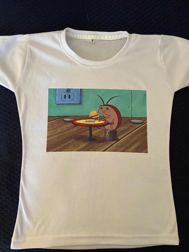 Playera Cucaracha Bob Esponja