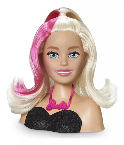 Boneca Busto Barbie Original Para Pentear E Fazer Maquiagem