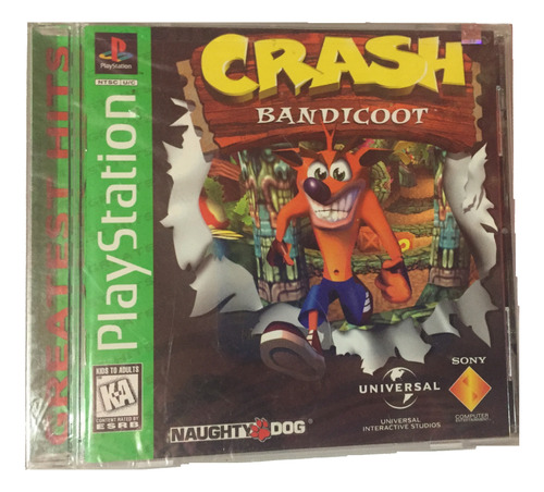 Crash Bandicoot Play Station Nuevo Y Sellado