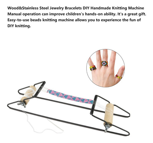 Pulseras De Joyería Diy Máquina De Tejer Hecha A Mano