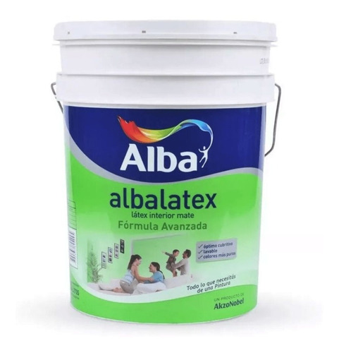 Albalatex Pintura Latex Interior Mate X 20 Lts Premium