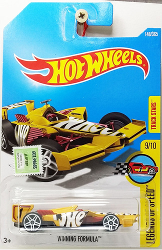 Hot Wheels Hwargento Winning Formula J2847 2017