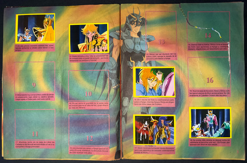 Álbum Caballeros Del Zodiaco 2 - Incompleto Navarrete - 1996 (Usado)