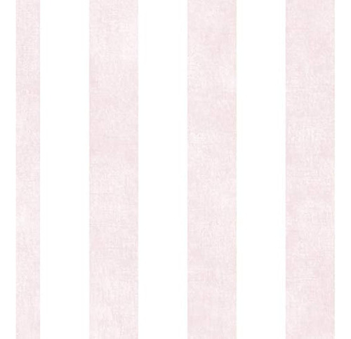 Papel Pintado 396x20.5x3 Pulgadas Diseño De Rayas Color Rosa