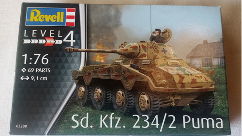 Maqueta A Escala 1/76 Revell Sd.kfz. 234/2 Puma