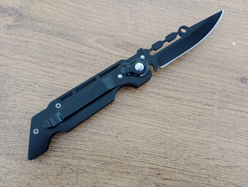 Navaja Automatica Tactica Venom Denfesa Acero Color Razzz2