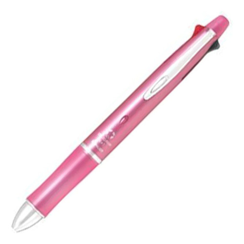 Bolígrafo Pilot Multifunción Dr Grip 4+1 05 Y Portaminas 05 Tinta Azul - Verde - Negro - Rojo Exterior Shell Pink