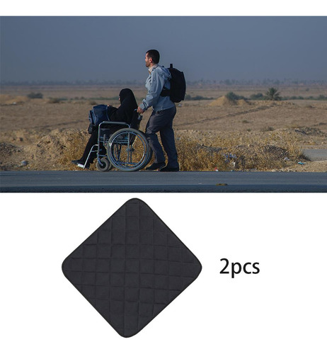 Sillas De Ruedas Reutilizables Cojines Protección Negro