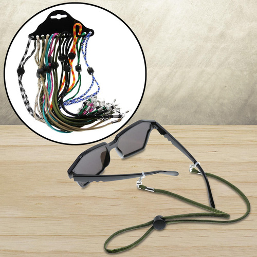12 Correas Para Gafas Deportivas Cordón Para Gafas Cómodas