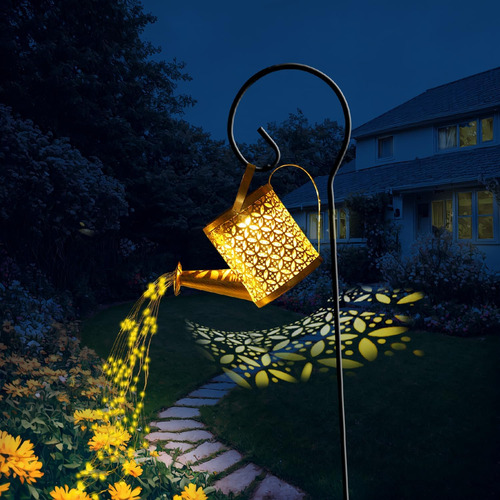 Luces Solares Impermeables De Metal Para Jardín Y Patio