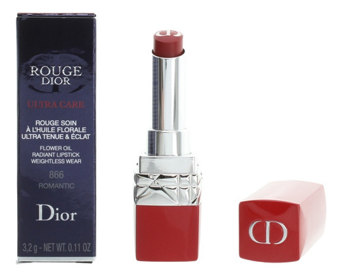 Dior Labial Ultra Care 866 Romantic 12 H Duracion Rosa Fuxia