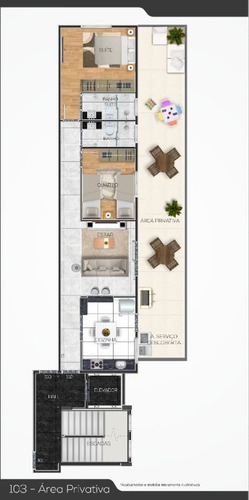 Imagem 3 de 10 de Apartamento À Venda, 2 Quartos, 1 Suíte, 2 Vagas, Santa Cruz Industrial - Contagem/mg - 23030