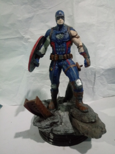 Figuras Impresas En 3d .capitan America.