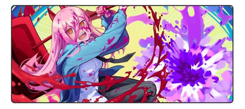 Mousepad Personalizado Xxl Chainsaw Man Power - E11