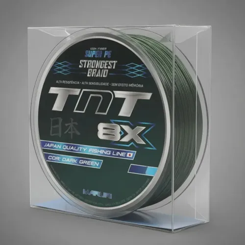 Linha Pesca Multifilamento Maruri Tnt 8x 150 Metros 8 Fios