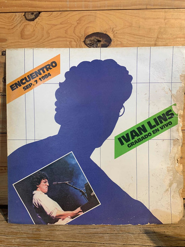 Lp Ivan Lins Encuentro Vinilo Pedro Aznar Spinetta Leon Giec