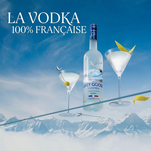 Paquete De 3 Vodka Grey Goose 1.75 L