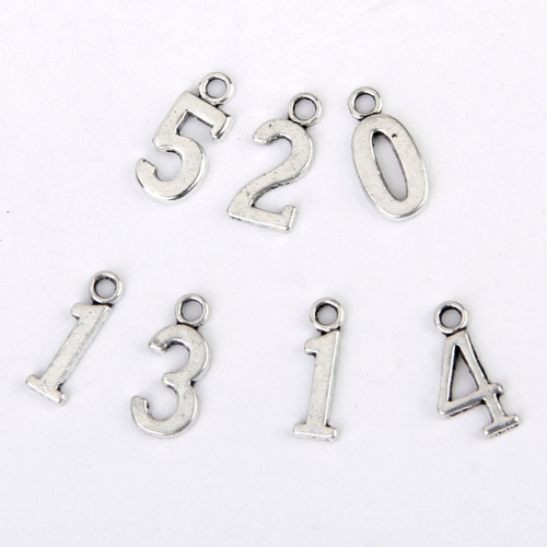 Aplicável A 2x 100 ± Mezcla De Plata Tibetana Árabe Número