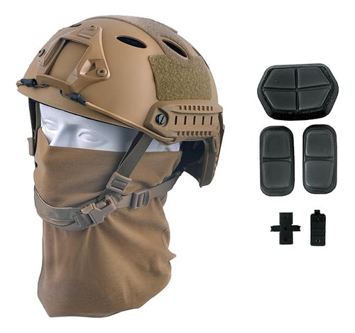Capacete Loogu Fast Bj Base Jump Tactical Para Airsoft