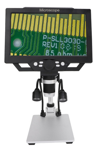 Lupa De Microscopio Tipo Moneda De 12 Mp, Pantalla Lcd Digit