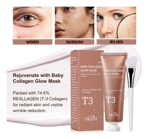Mascarilla Hidratante De Colágeno Yilest