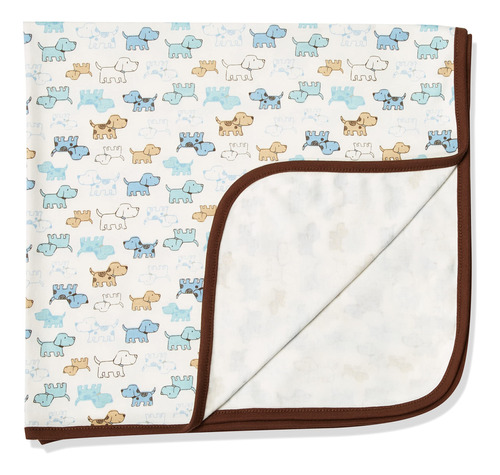 Manta De Cachorros Lindos De Little Me Baby Boys, Estampado