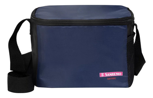 Bolsa Térmica 4 Litros Isotérmica Azul Com Alça Sanremo