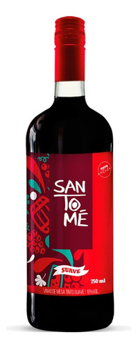 Vinho Tinto De Mesa Suave San Tomé Santomé 750ml Nacional