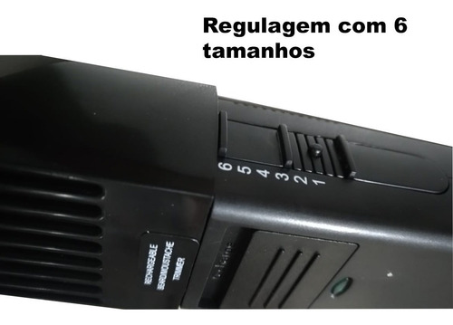 Máquininha Barbear Cabelo Fazer Pézinho Depilar Recarregável